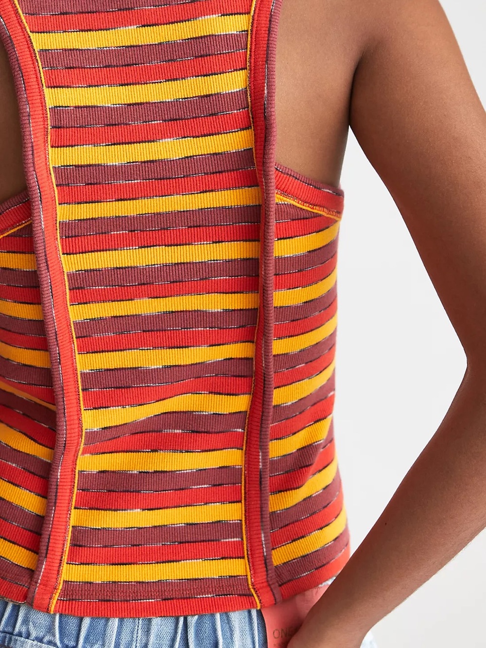 Anthropologie Ribbed Racer Tank - Picture 5 of 11